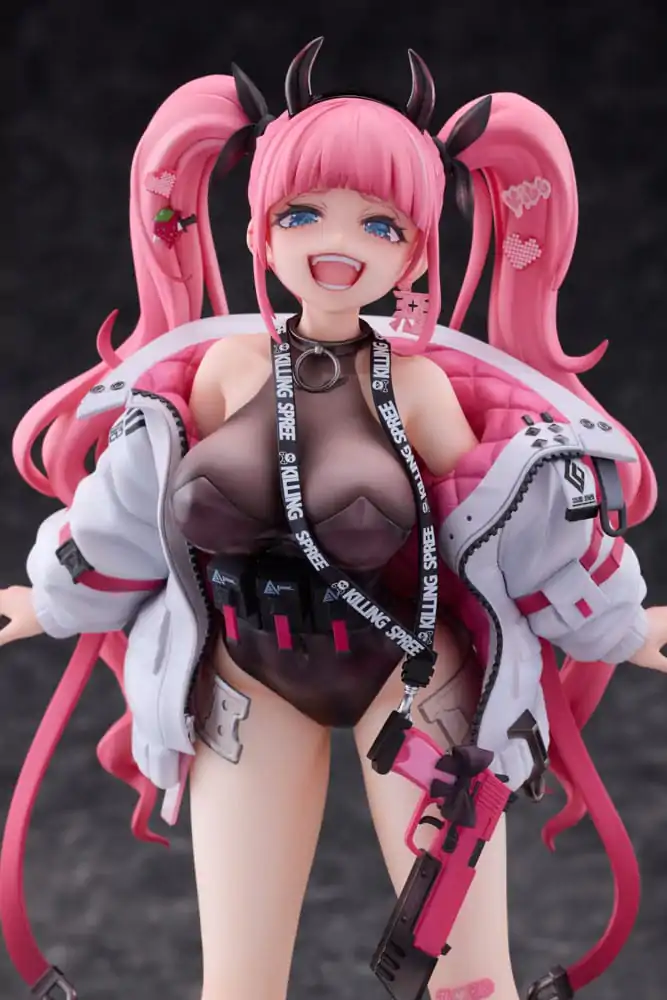 Original Character 1/6 Rampaging Twin-tail Arisa PVC szobor figura 26 cm termékfotó