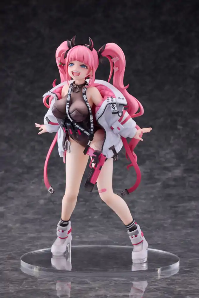 Original Character 1/6 Rampaging Twin-tail Arisa PVC szobor figura 26 cm termékfotó