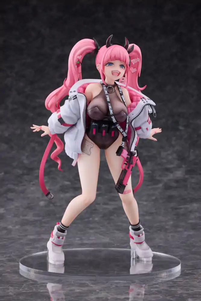 Original Character 1/6 Rampaging Twin-tail Arisa PVC szobor figura 26 cm termékfotó