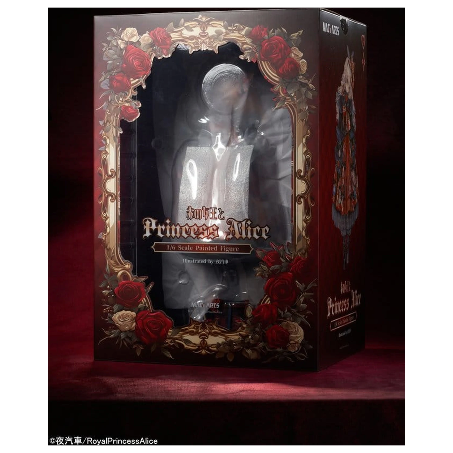 Original Character 1/6 Red Queen and Princess Alice PVC szobor figura 29 cm   termékfotó