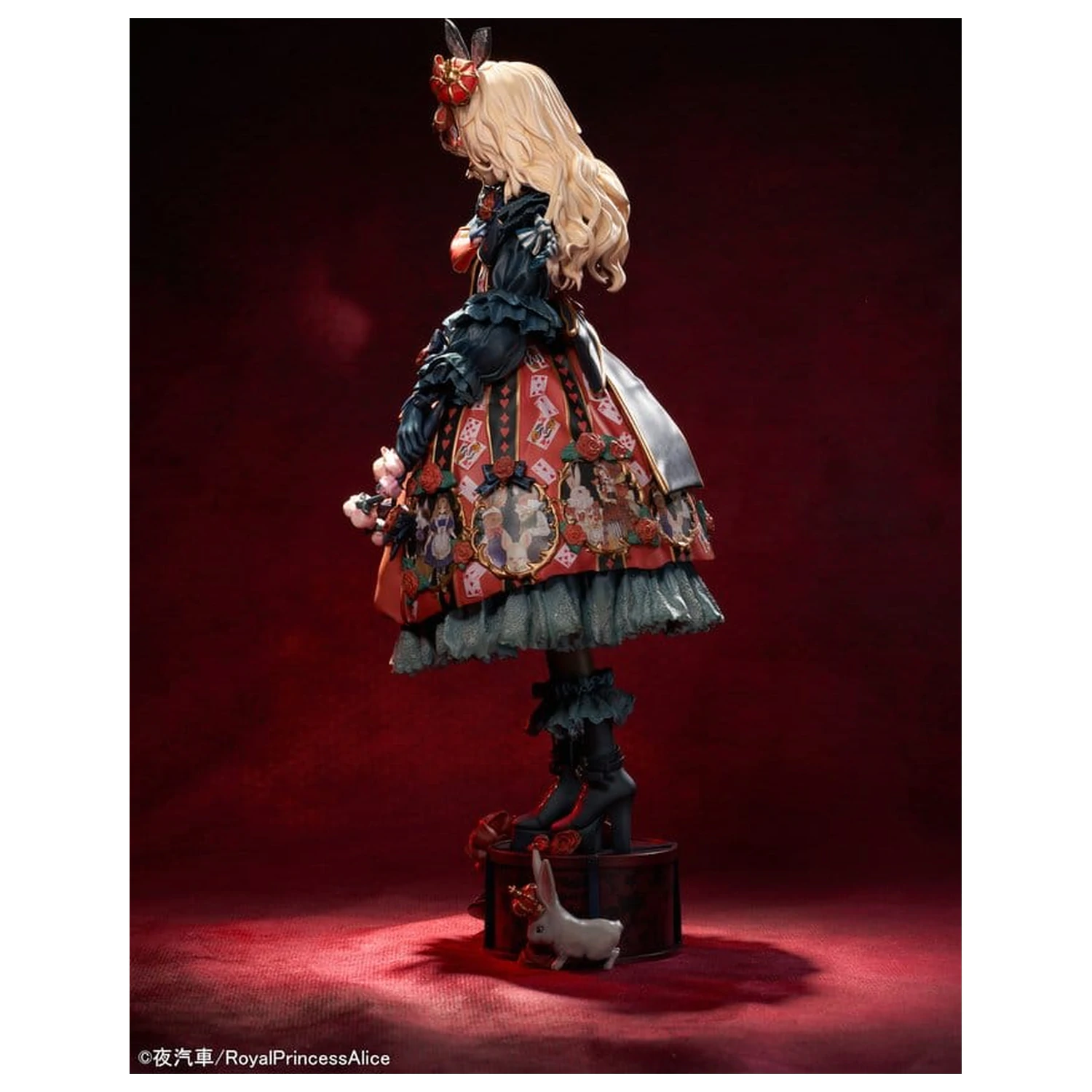 Original Character 1/6 Red Queen and Princess Alice PVC szobor figura 29 cm   termékfotó