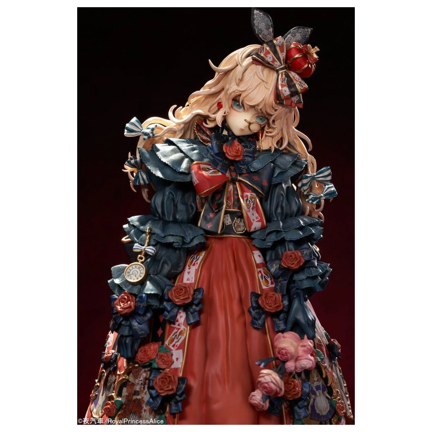 Original Character 1/6 Red Queen and Princess Alice PVC szobor figura 29 cm   termékfotó