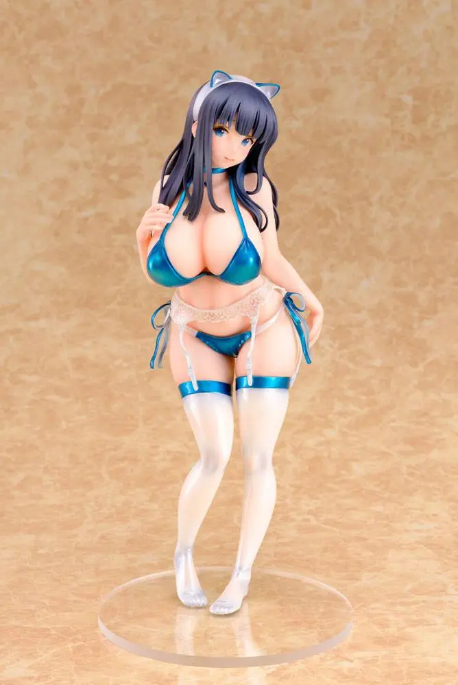 Original Character 1/6 Sakura Kaede Kareshi ni Onegaisarete Cosplay suru Onnanoko PVC szobor figura 26 cm termékfotó