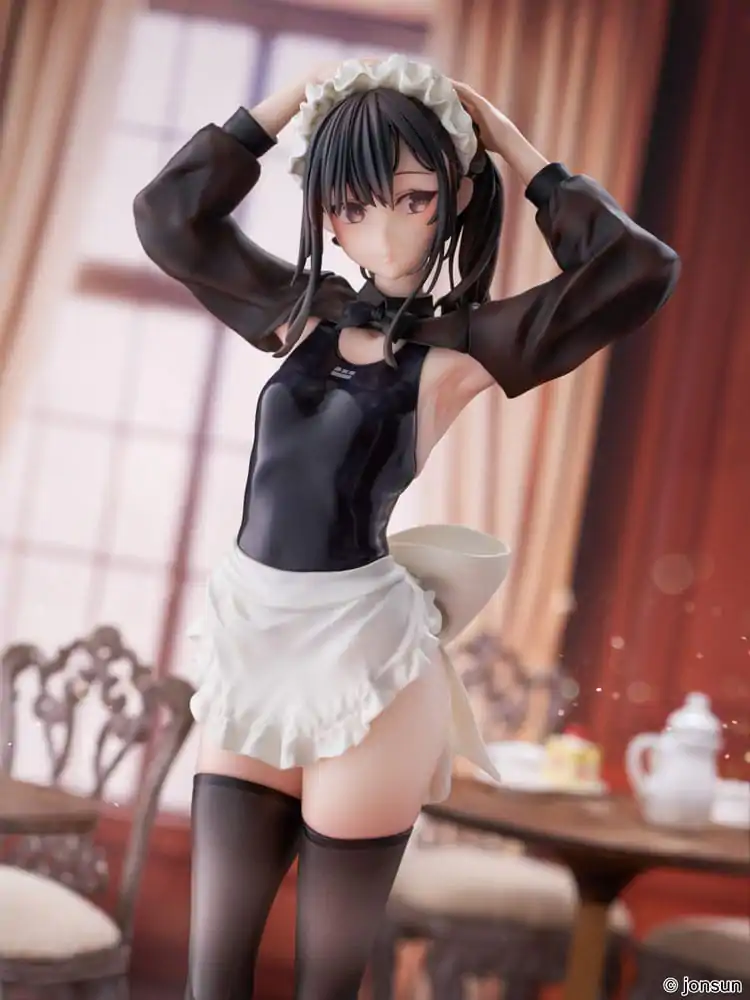 Original Character 1/6 Sakura Shiori Competition Swimsuit Maid PVC szobor figura 27 cm termékfotó