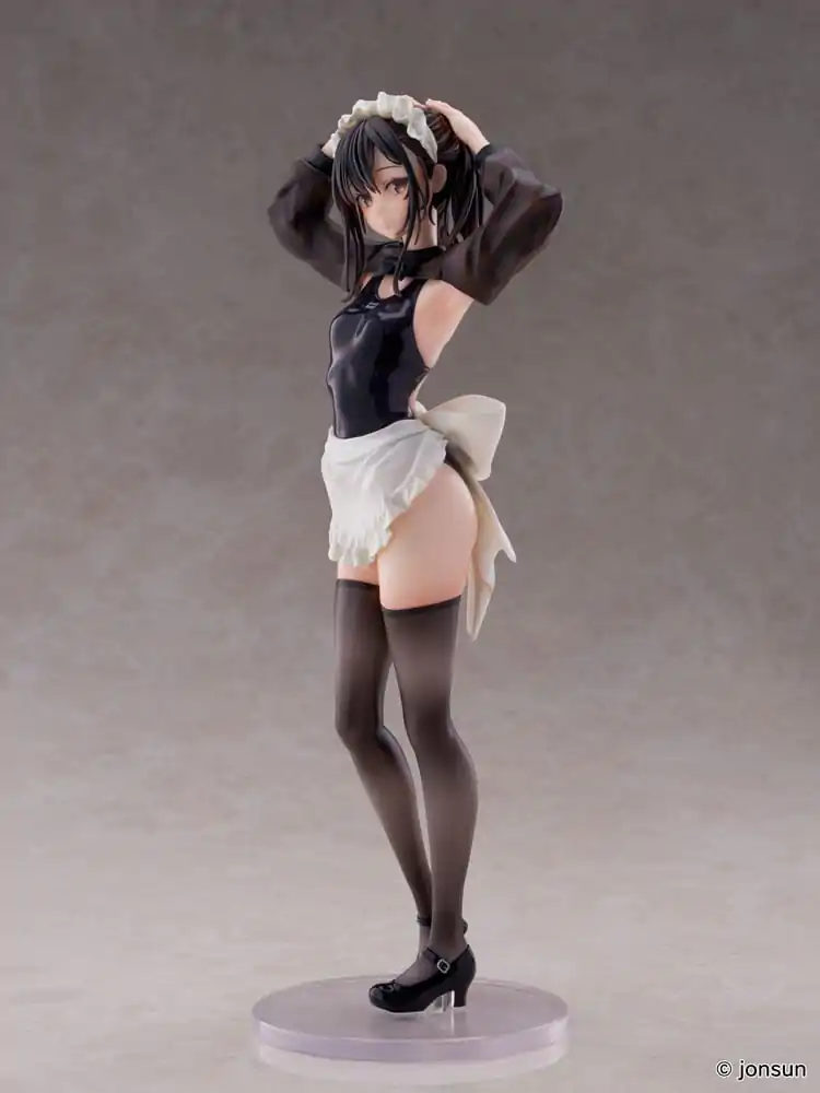 Original Character 1/6 Sakura Shiori Competition Swimsuit Maid PVC szobor figura 27 cm termékfotó
