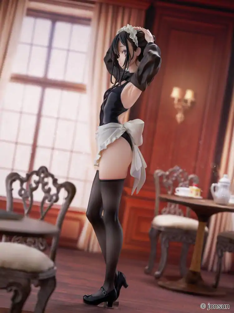 Original Character 1/6 Sakura Shiori Competition Swimsuit Maid PVC szobor figura 27 cm termékfotó