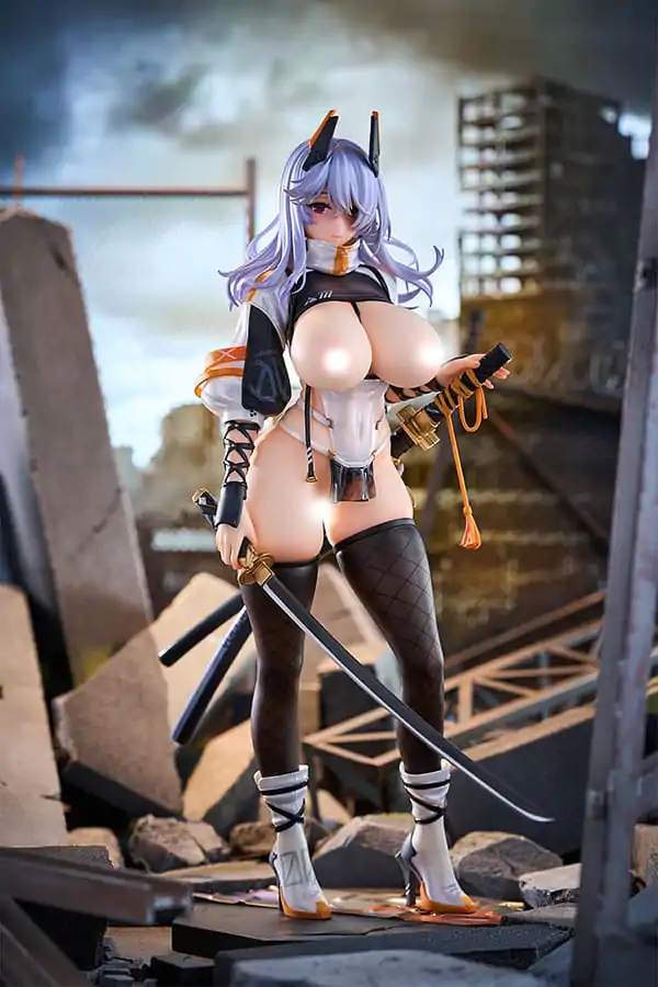 Original Character 1/6 Samurai Rei szobor figura 28 cm termékfotó