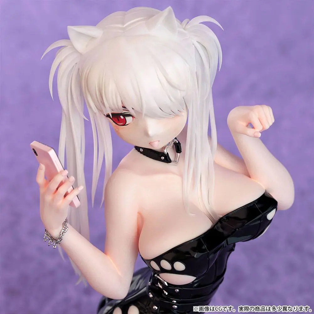 Original Character 1/6 Selfie Cat Ear Girl szobor figura 20 cm termékfotó