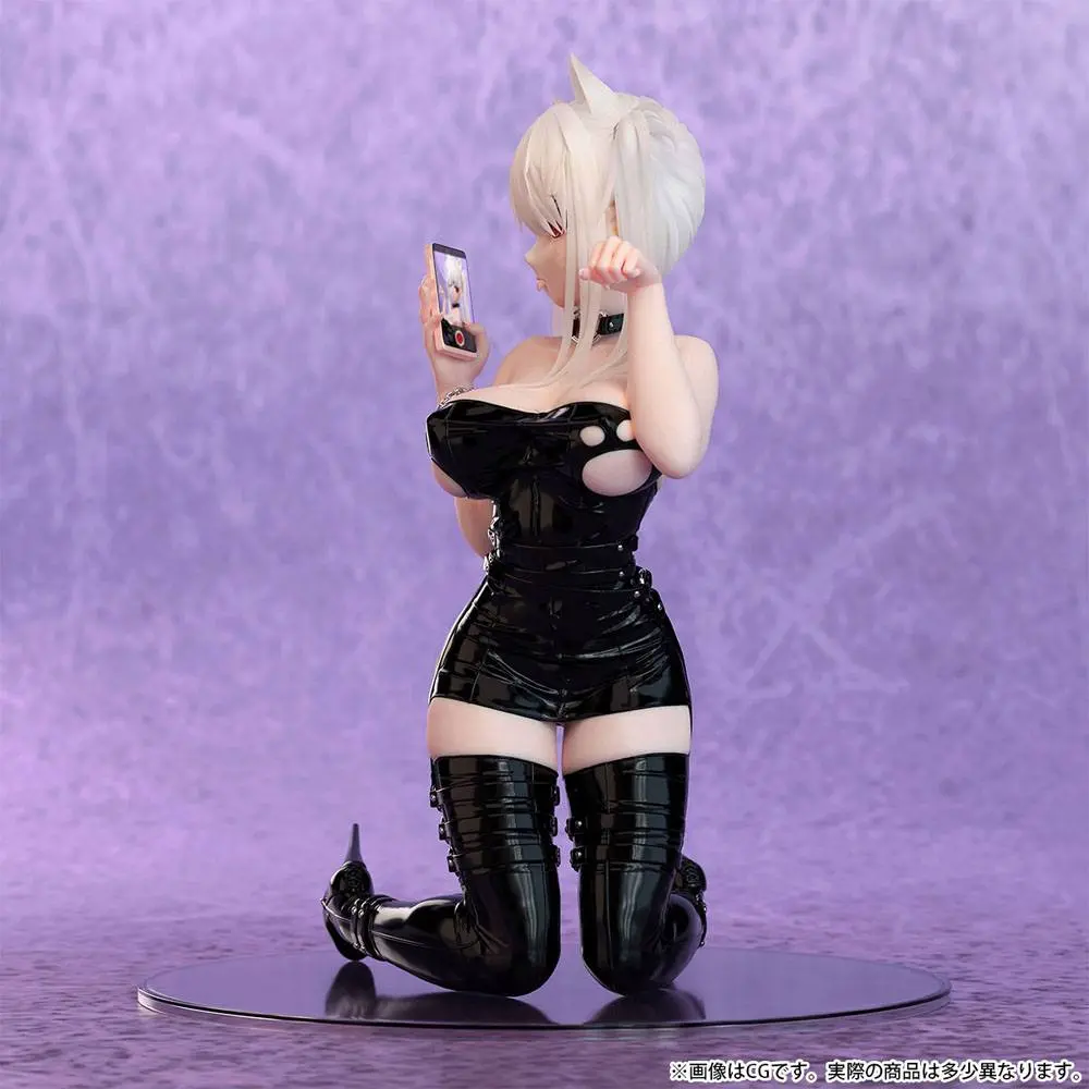 Original Character 1/6 Selfie Cat Ear Girl szobor figura 20 cm termékfotó