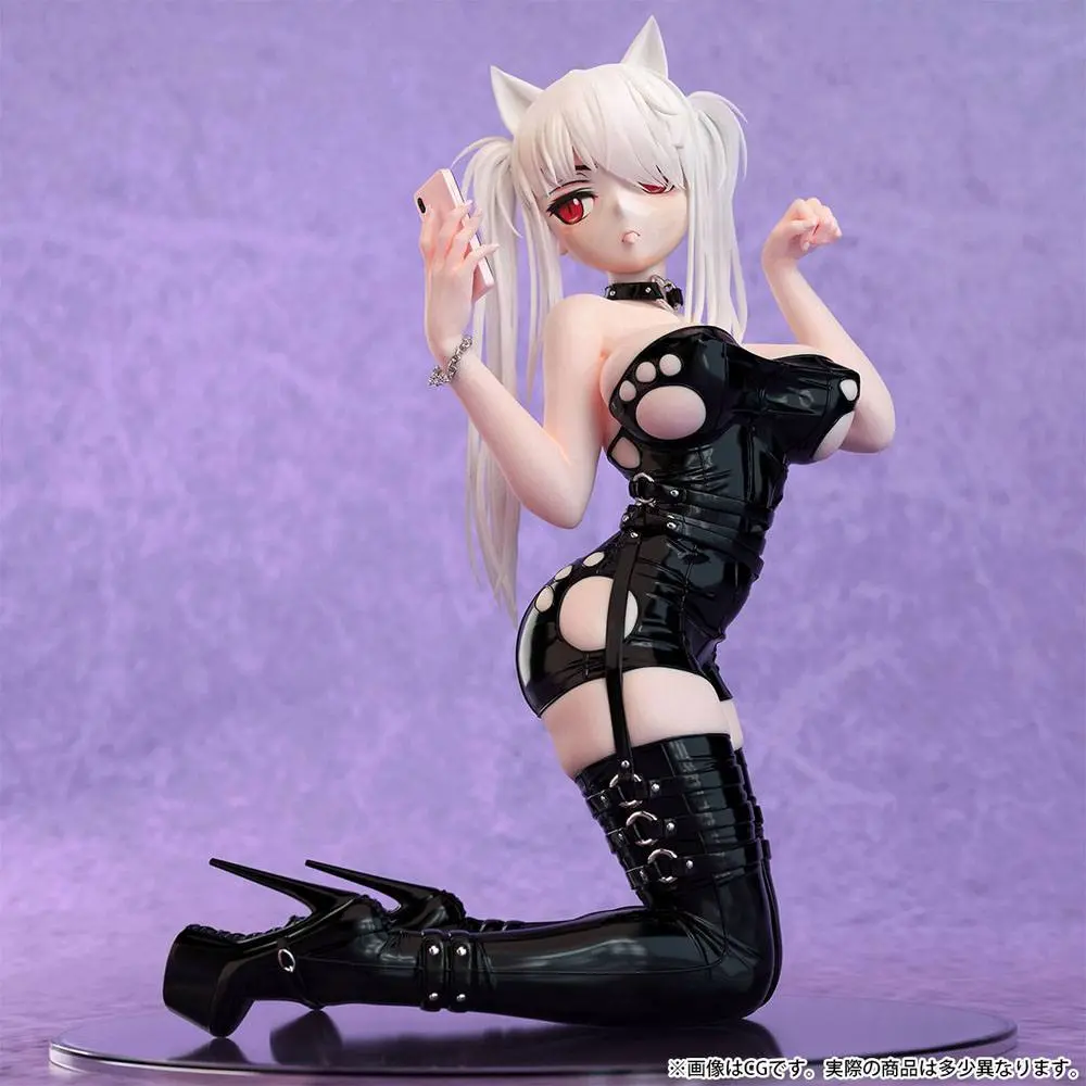 Original Character 1/6 Selfie Cat Ear Girl szobor figura 20 cm termékfotó