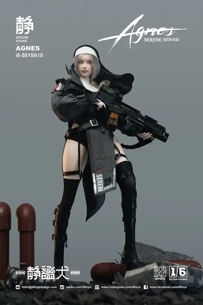 Original Character 1/6 Serene Hound &quot;Agnes&quot; akciófigura 30 cm termékfotó