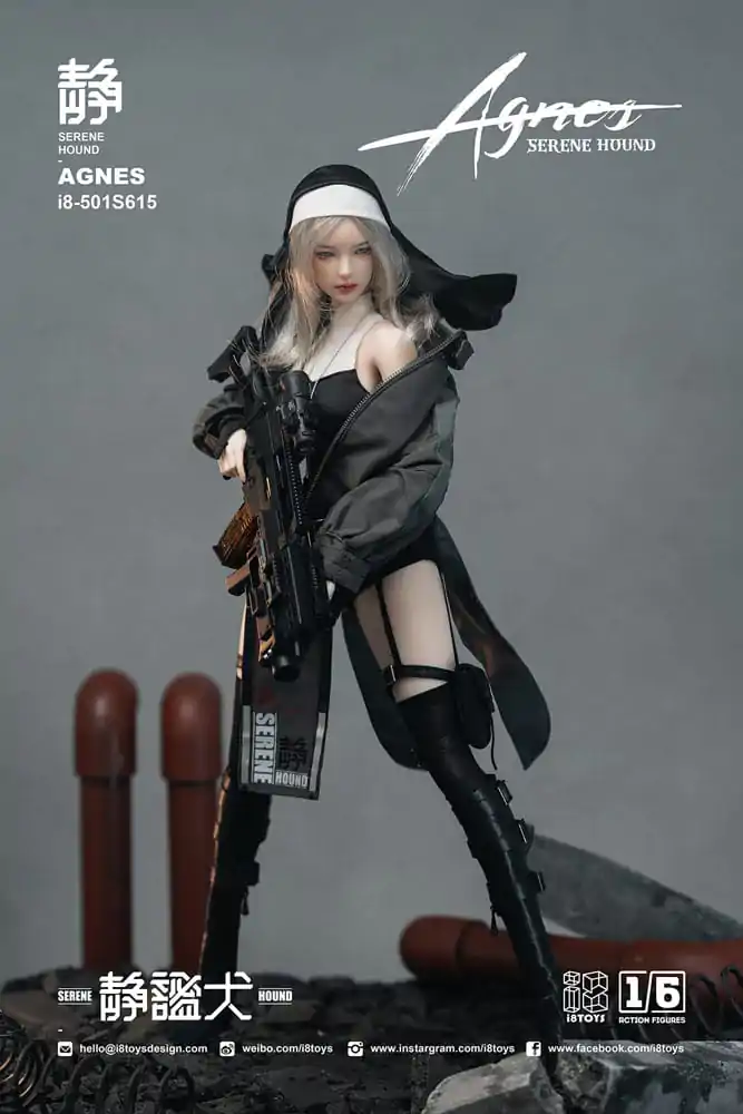 Original Character 1/6 Serene Hound &quot;Agnes&quot; akciófigura 30 cm termékfotó