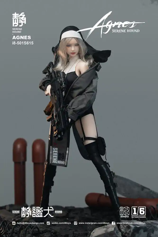 Original Character 1/6 Serene Hound &quot;Agnes&quot; akciófigura 30 cm termékfotó
