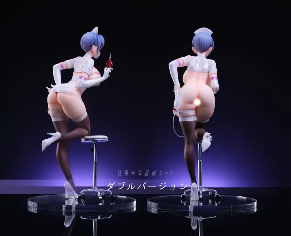 Original Character 1/6 Sexy Nurse Double Version PVC szobor figura 26 cm termékfotó