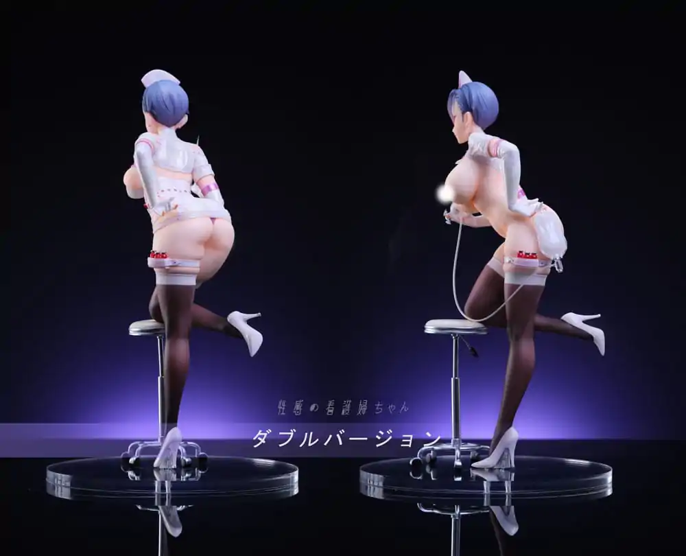 Original Character 1/6 Sexy Nurse Double Version PVC szobor figura 26 cm termékfotó