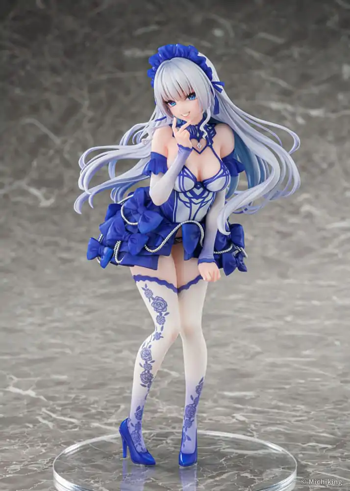 Original Character 1/6 Shion Blue Butterfly Illustration by Michiking PVC szobor figura 27 cm termékfotó