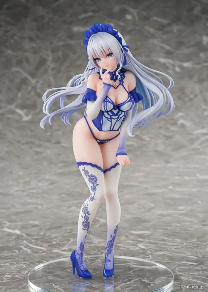 Original Character 1/6 Shion Blue Butterfly Illustration by Michiking PVC szobor figura 27 cm termékfotó