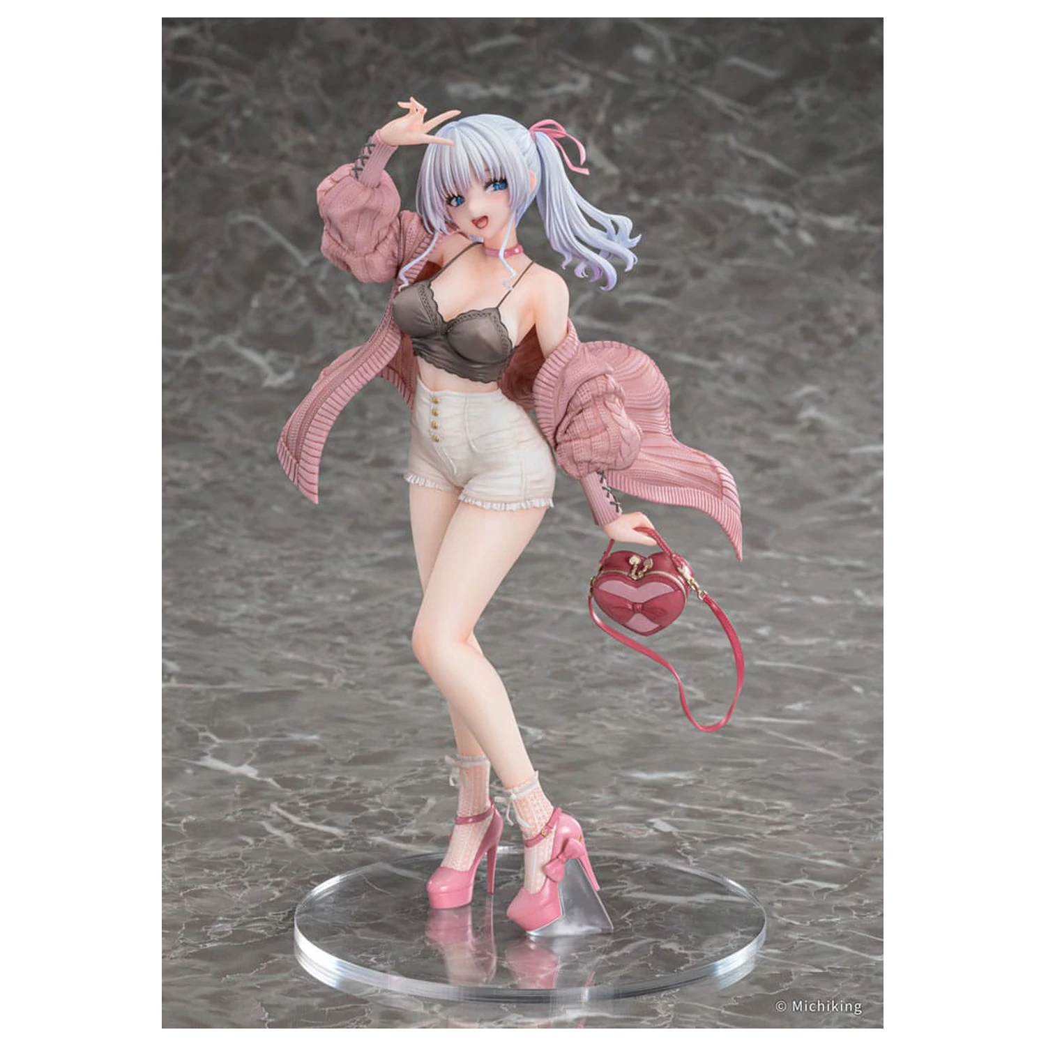 Original Character 1/6 Shion Passion Pink Illustration by Michiking PVC szobor figura 27 cm       termékfotó