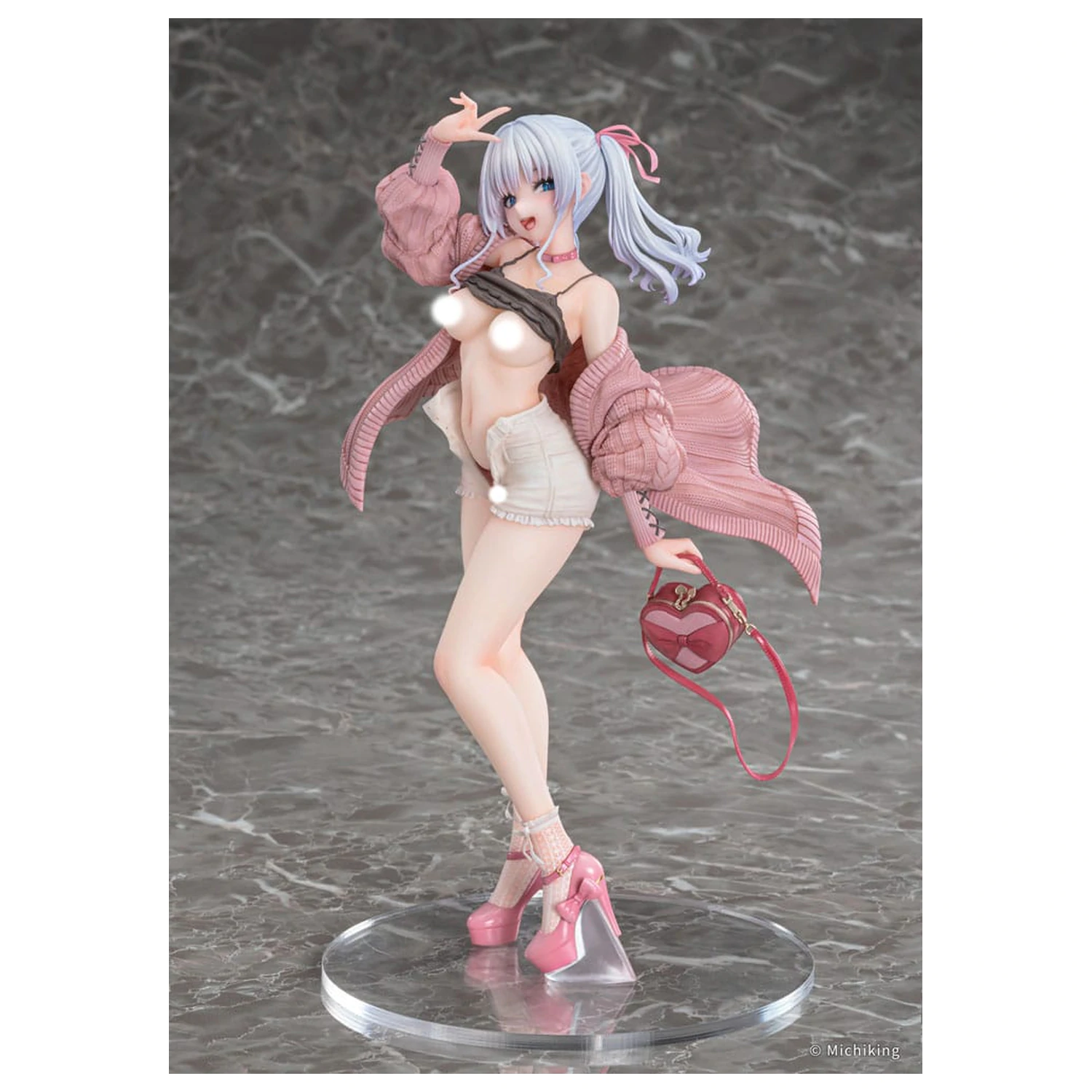 Original Character 1/6 Shion Passion Pink Illustration by Michiking PVC szobor figura 27 cm       termékfotó