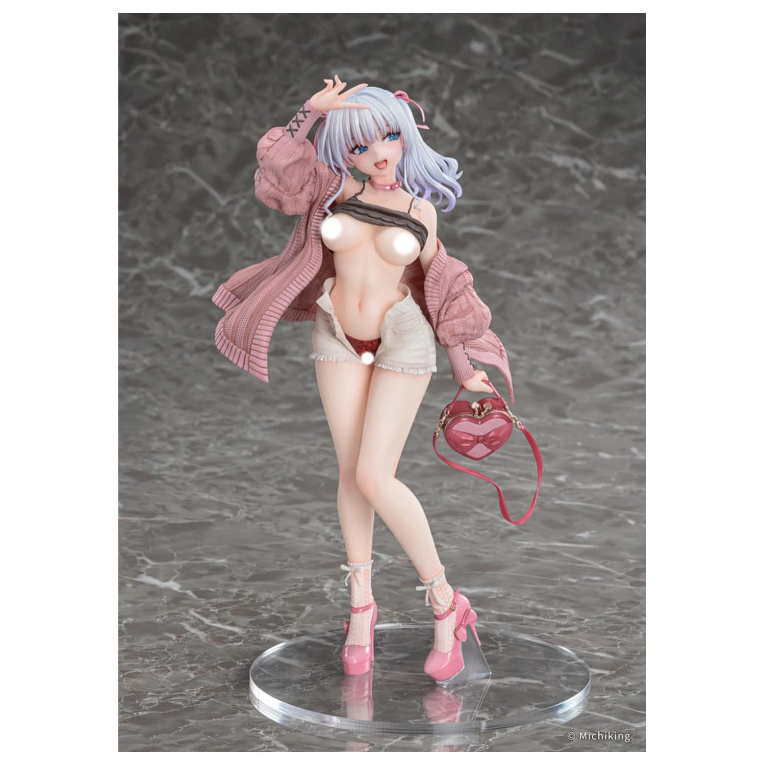 Original Character 1/6 Shion Passion Pink Illustration by Michiking PVC szobor figura 27 cm       termékfotó