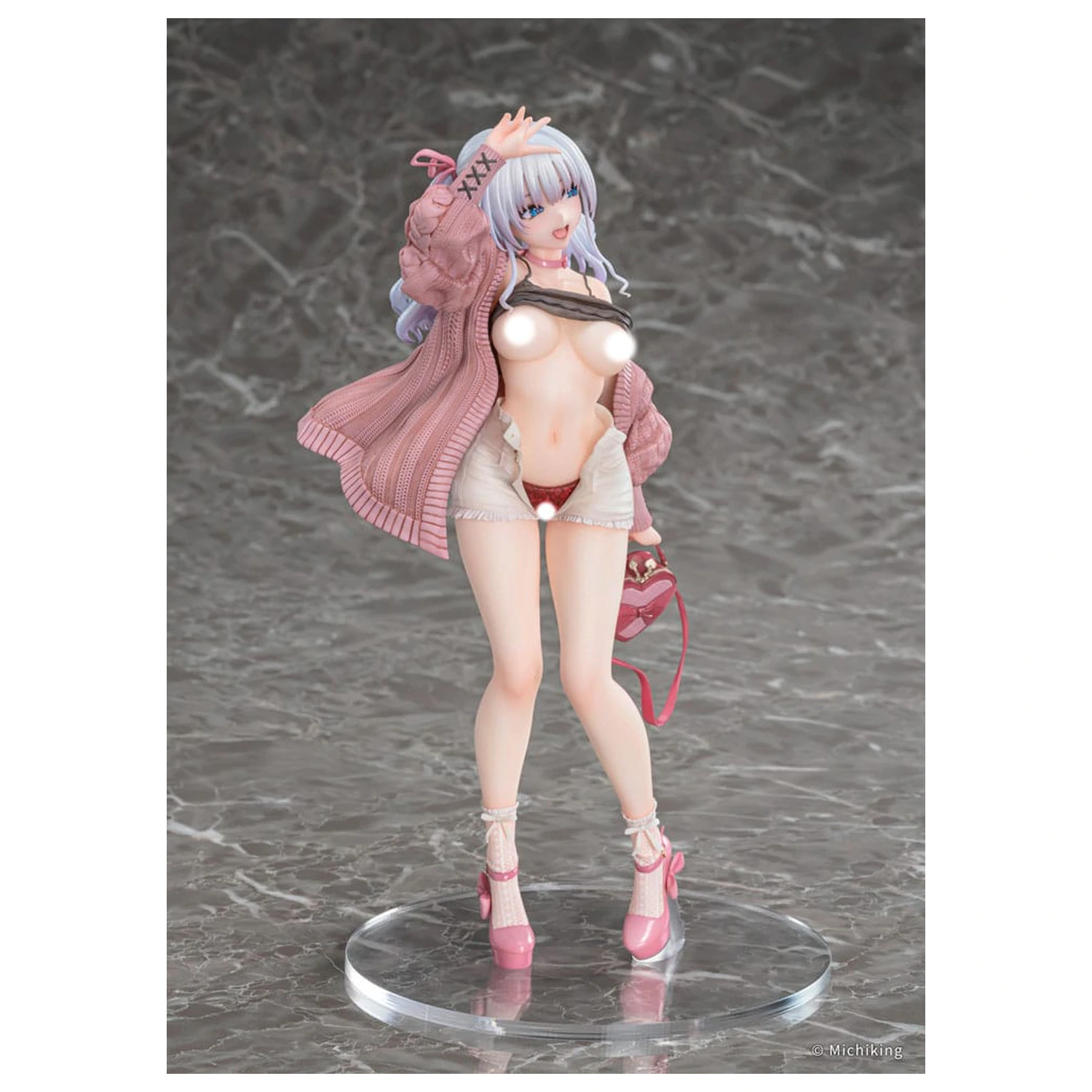 Original Character 1/6 Shion Passion Pink Illustration by Michiking PVC szobor figura 27 cm       termékfotó