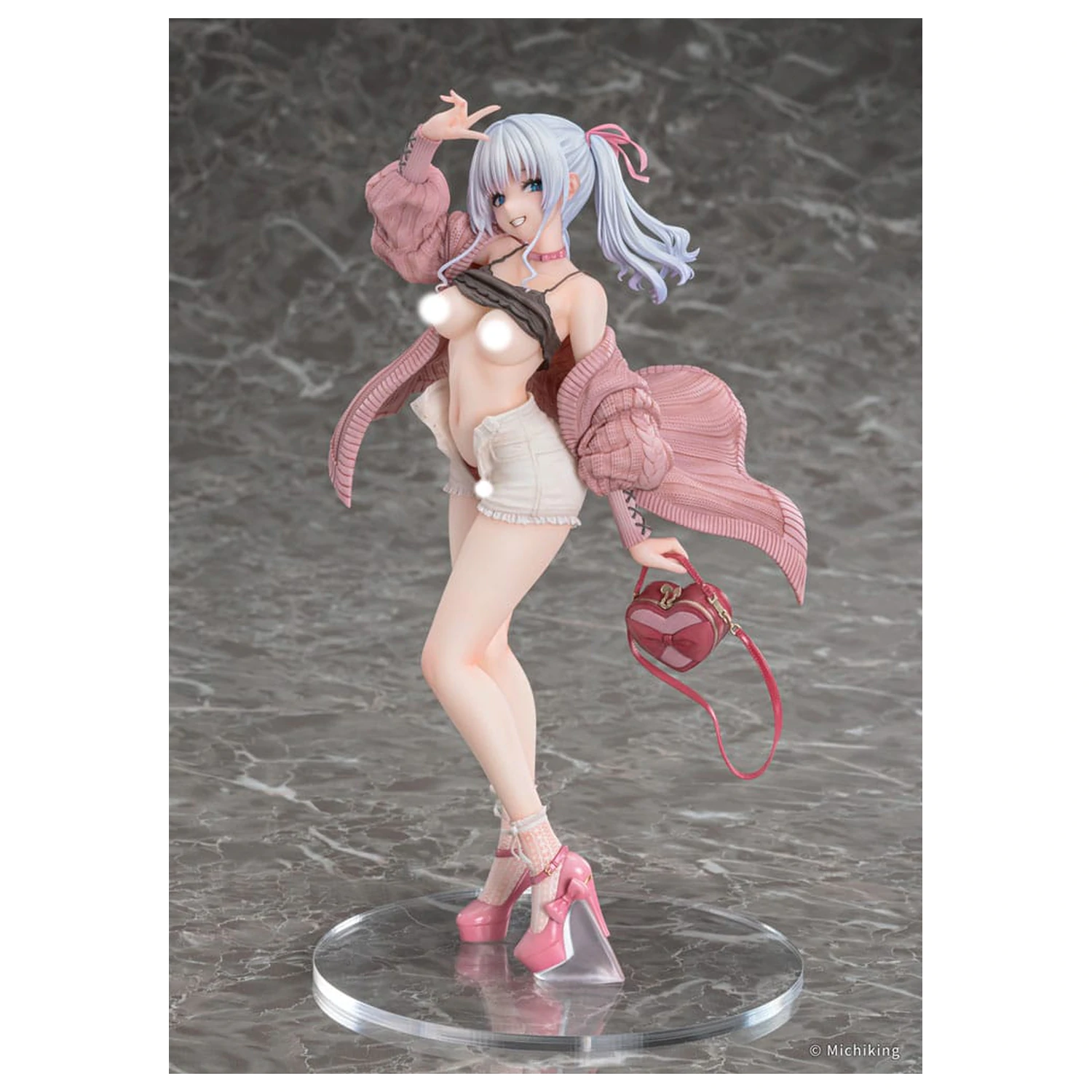Original Character 1/6 Shion Passion Pink Illustration by Michiking PVC szobor figura 27 cm       termékfotó