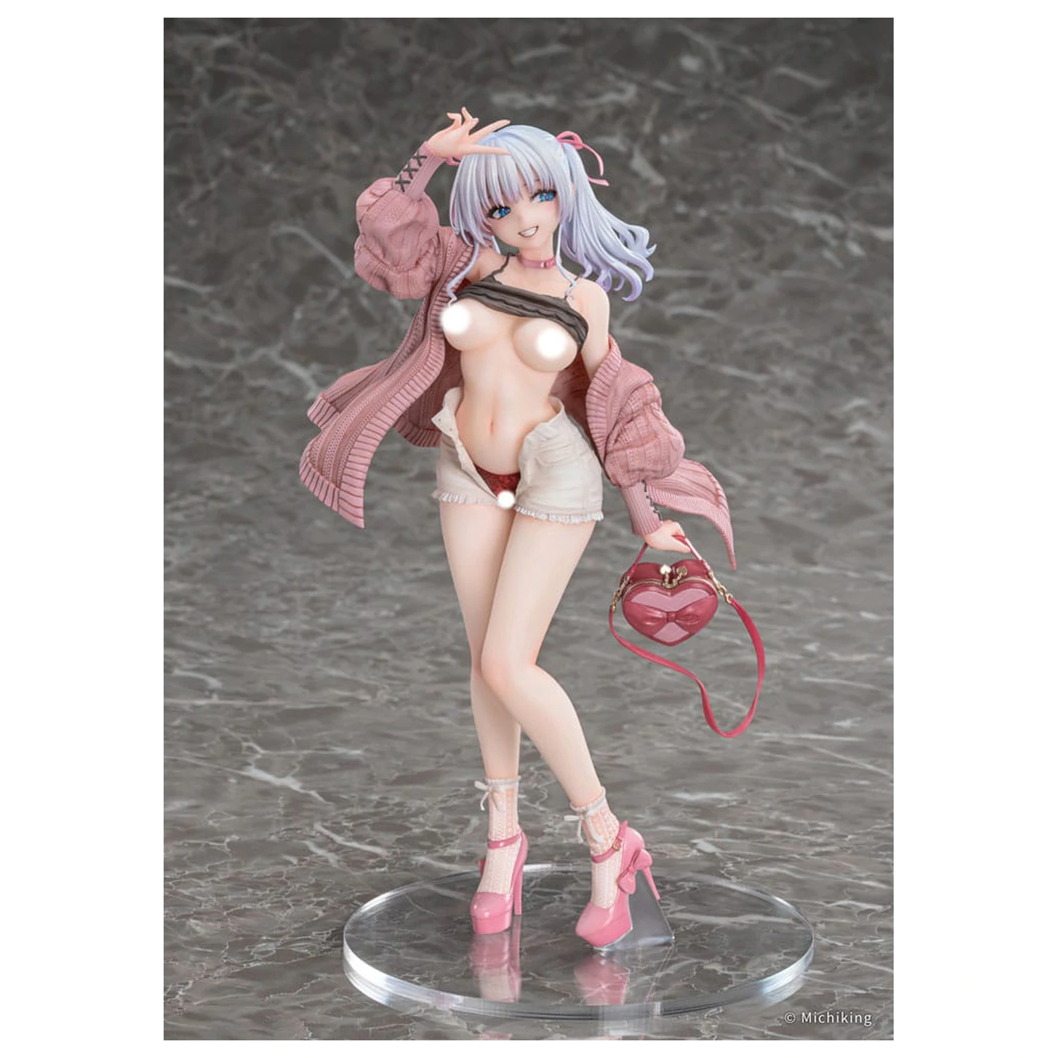 Original Character 1/6 Shion Passion Pink Illustration by Michiking PVC szobor figura 27 cm       termékfotó