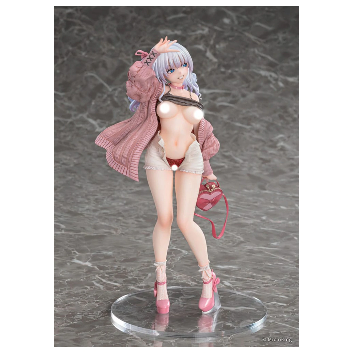 Original Character 1/6 Shion Passion Pink Illustration by Michiking PVC szobor figura 27 cm       termékfotó