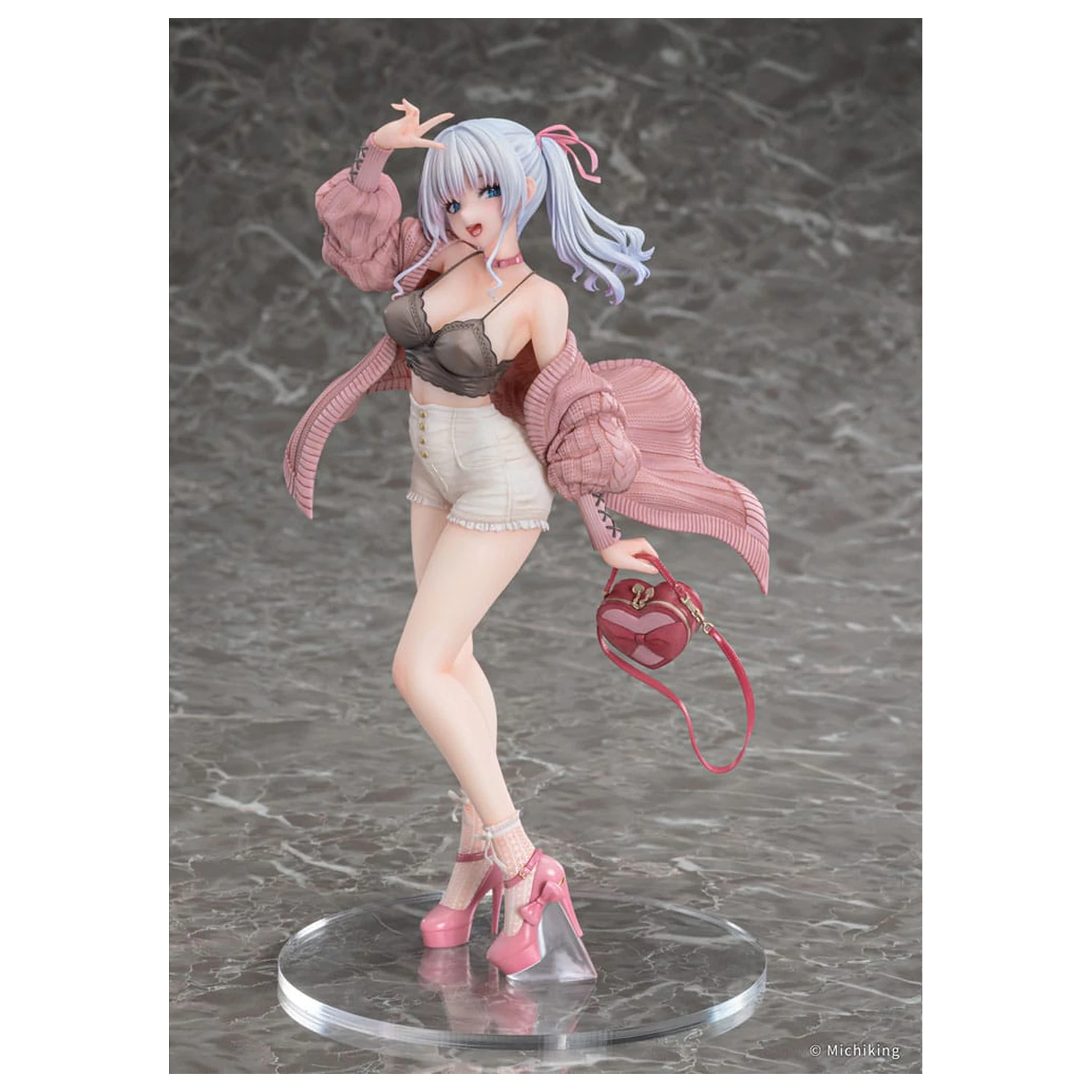 Original Character 1/6 Shion Passion Pink Illustration by Michiking PVC szobor figura 27 cm       termékfotó