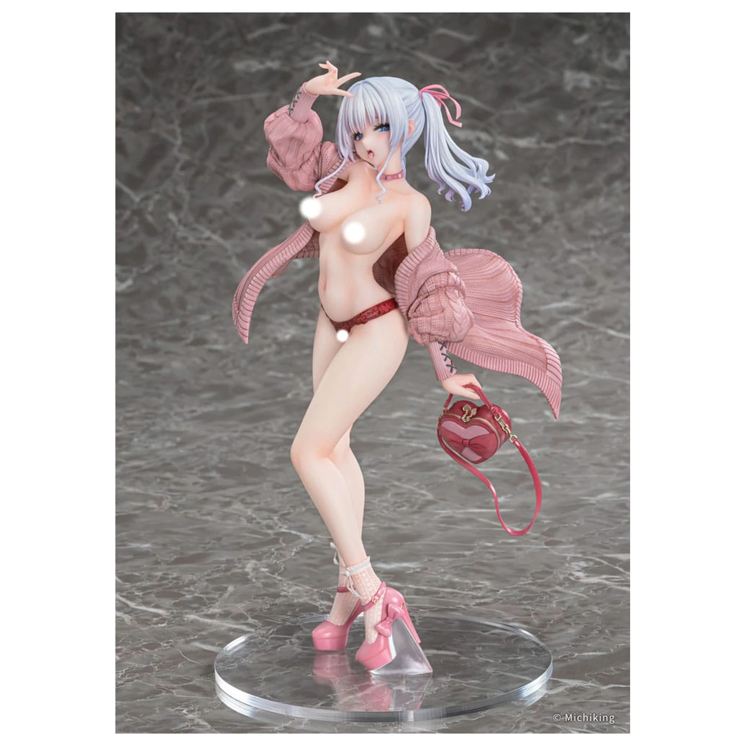 Original Character 1/6 Shion Passion Pink Illustration by Michiking PVC szobor figura 27 cm       termékfotó
