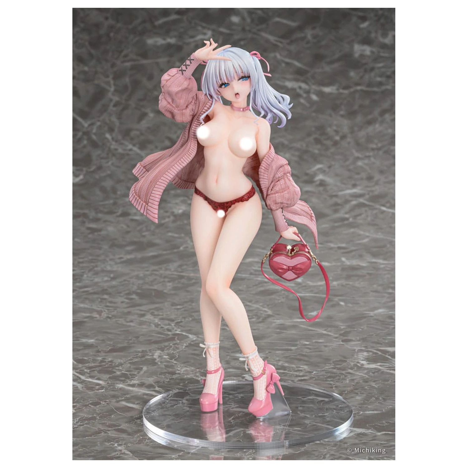 Original Character 1/6 Shion Passion Pink Illustration by Michiking PVC szobor figura 27 cm       termékfotó