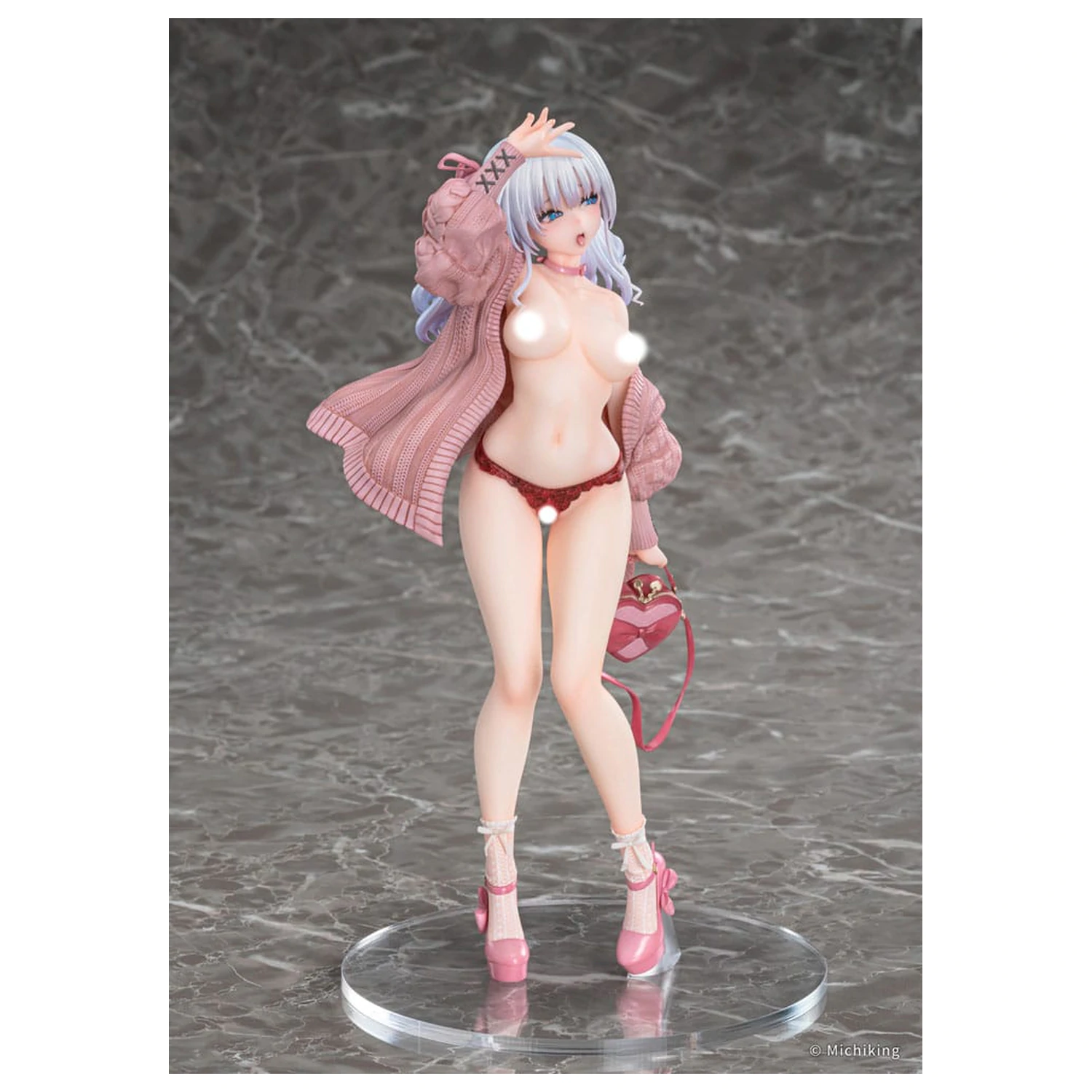 Original Character 1/6 Shion Passion Pink Illustration by Michiking PVC szobor figura 27 cm       termékfotó