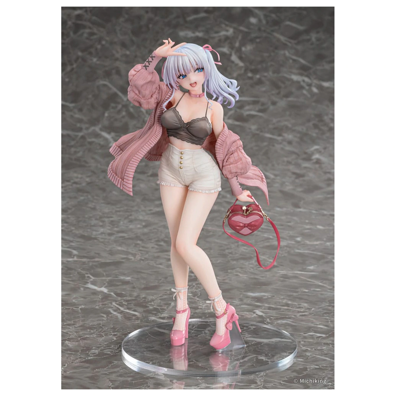 Original Character 1/6 Shion Passion Pink Illustration by Michiking PVC szobor figura 27 cm       termékfotó