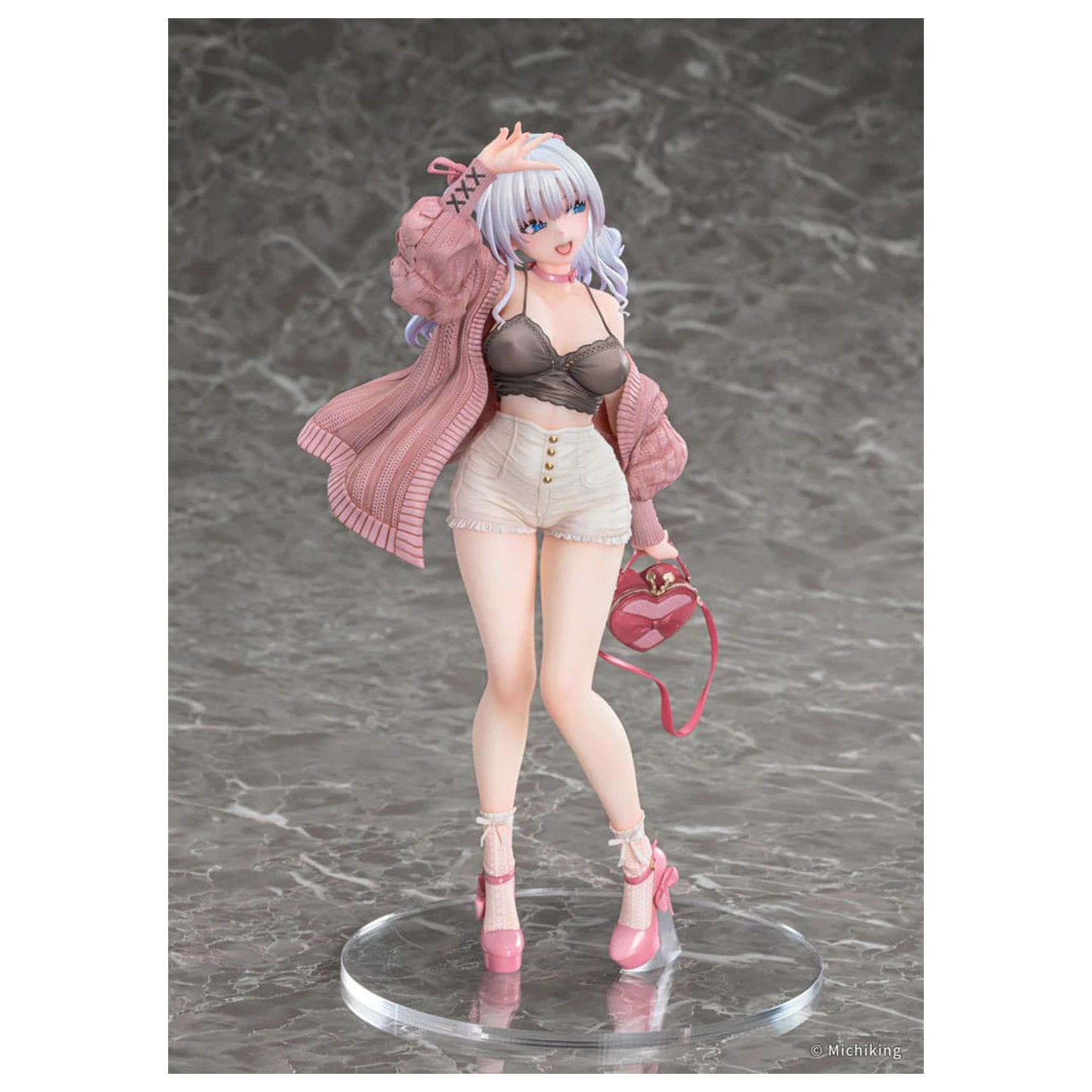 Original Character 1/6 Shion Passion Pink Illustration by Michiking PVC szobor figura 27 cm       termékfotó