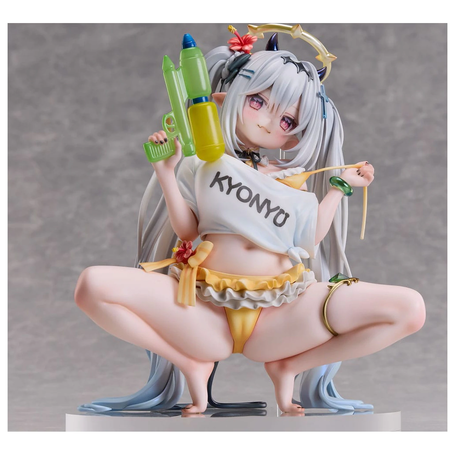 Original Character 1/6 Silver-Haired Girl Illustrated by Chihiro PVC szobor figura 18 cm      termékfotó