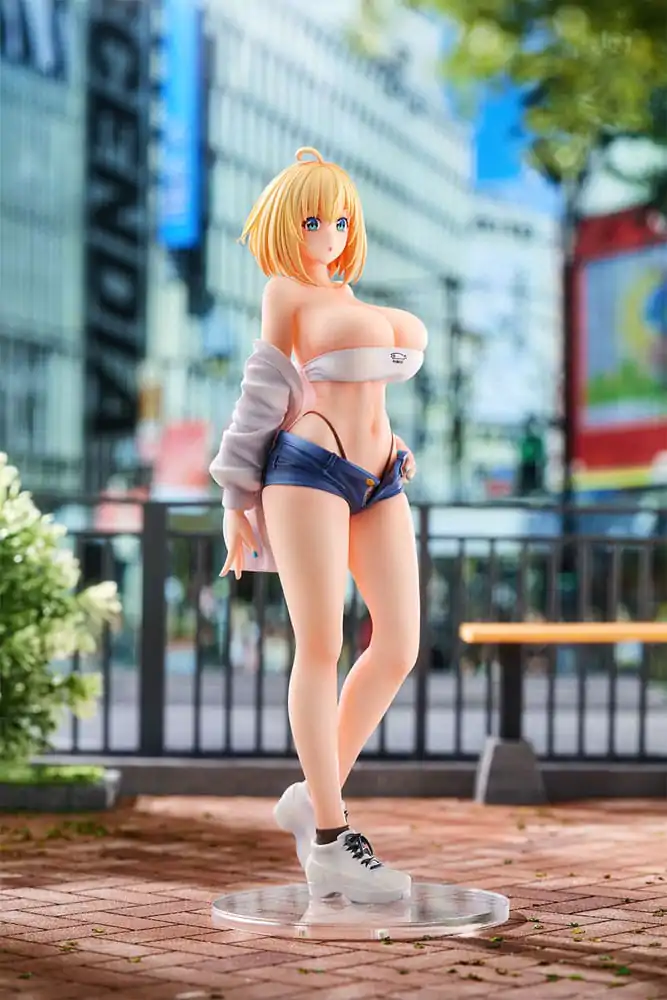 Original Character 1/6 Sophia F. Shirring Tube Top Ver. Illustration by Nadare Takamine Illustration by Daefny Bonus Edition PVC szobor figura 26 cm termékfotó