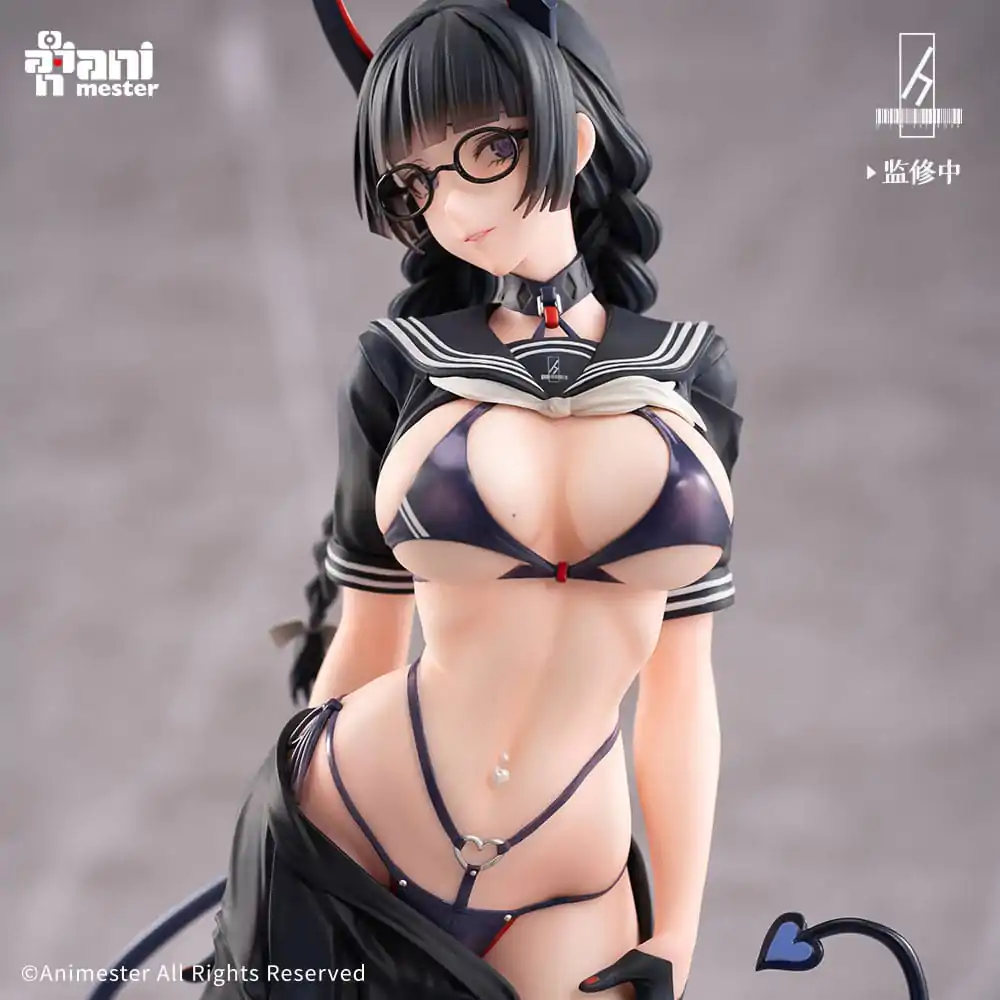Original Character 1/6 Succubus Class President Reina Illustration by Ban! szobor figura 30 cm  termékfotó