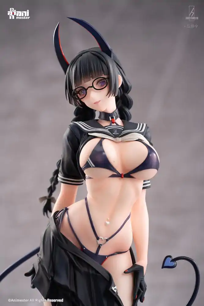 Original Character 1/6 Succubus Class President Reina Illustration by Ban! szobor figura 30 cm  termékfotó