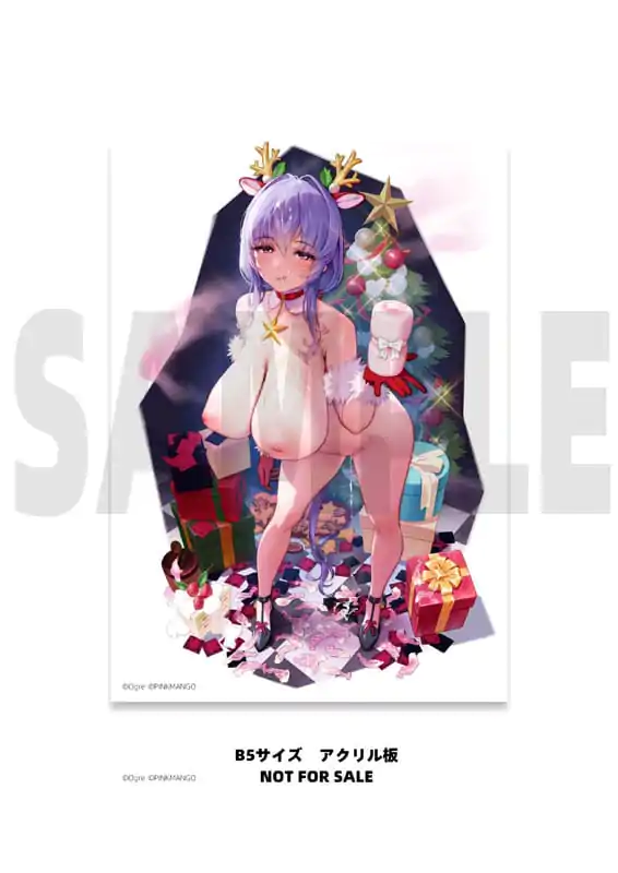 Original Character 1/6 Succubus Homestay Shiori Sakuma Christmas Costume Special Ver. Bonus Limitált kiadás PVC szobor figura 27 cm termékfotó
