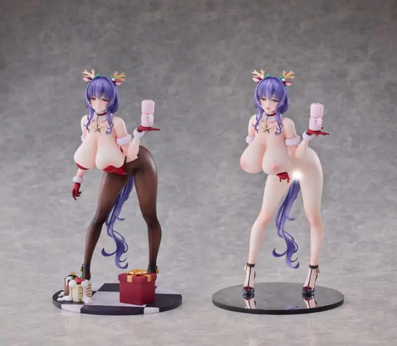 Original Character 1/6 Succubus Homestay Shiori Sakuma Christmas Costume Special Ver. Bonus Limitált kiadás PVC szobor figura 27 cm termékfotó