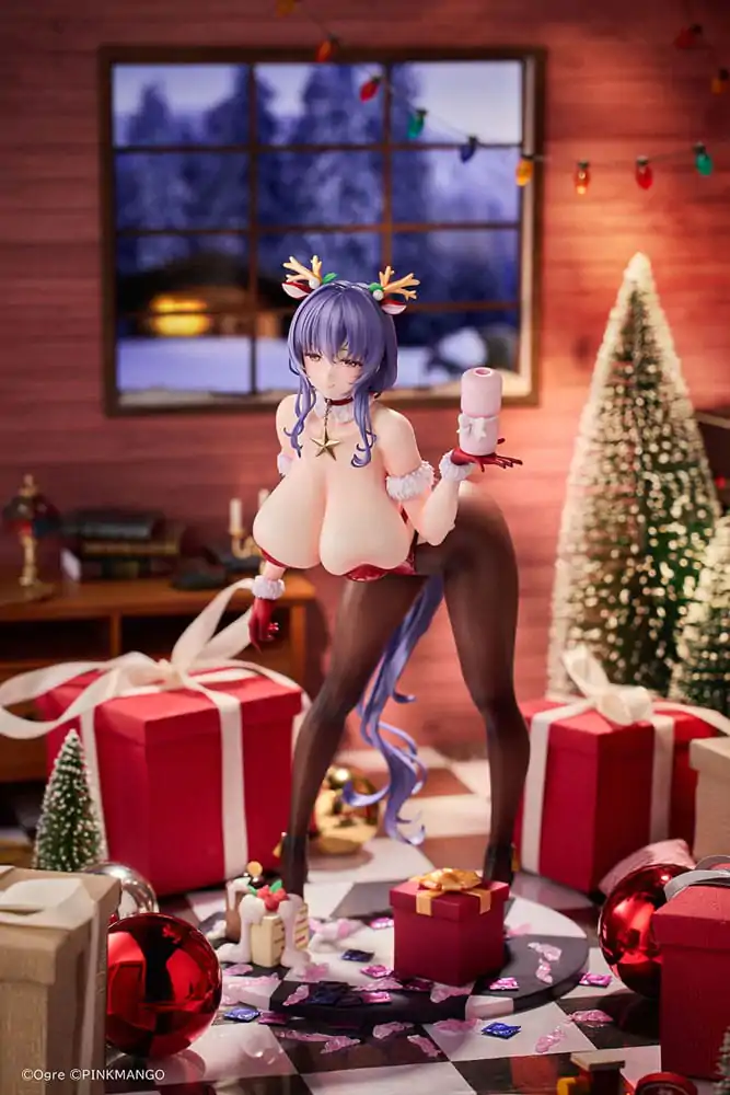 Original Character 1/6 Succubus Homestay Shiori Sakuma Christmas Costume Special Ver. PVC szobor figura 27 cm termékfotó