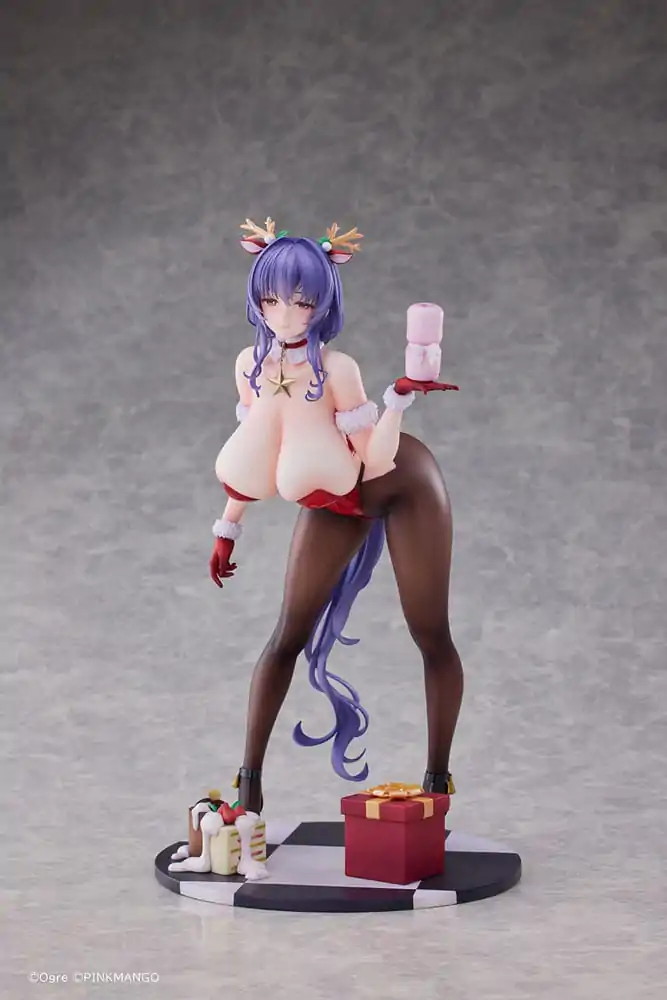 Original Character 1/6 Succubus Homestay Shiori Sakuma Christmas Costume Special Ver. PVC szobor figura 27 cm termékfotó