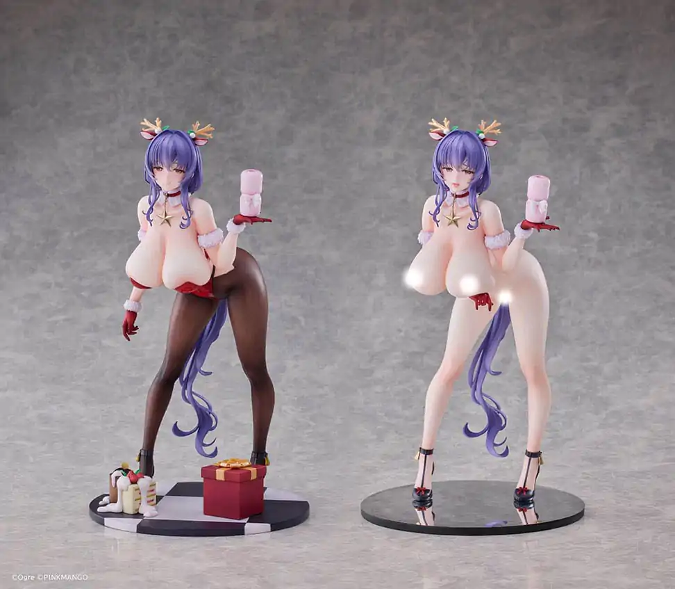 Original Character 1/6 Succubus Homestay Shiori Sakuma Christmas Costume Special Ver. PVC szobor figura 27 cm termékfotó