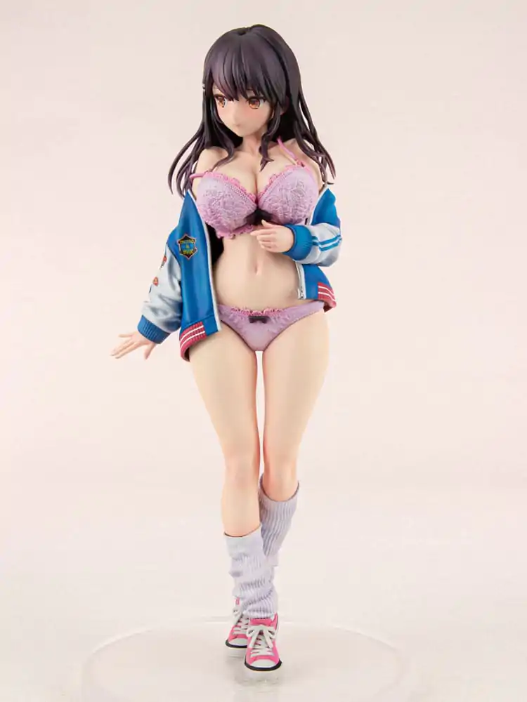Original Character 1/6 Sukajan Jacket Kanojo wa Cool de Itai! Kyouka Kagura PVC szobor figura 27 cm termékfotó