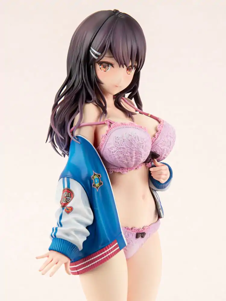 Original Character 1/6 Sukajan Jacket Kanojo wa Cool de Itai! Kyouka Kagura PVC szobor figura 27 cm termékfotó