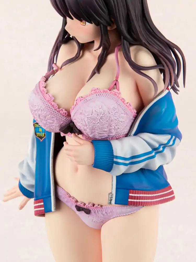 Original Character 1/6 Sukajan Jacket Kanojo wa Cool de Itai! Kyouka Kagura PVC szobor figura 27 cm termékfotó
