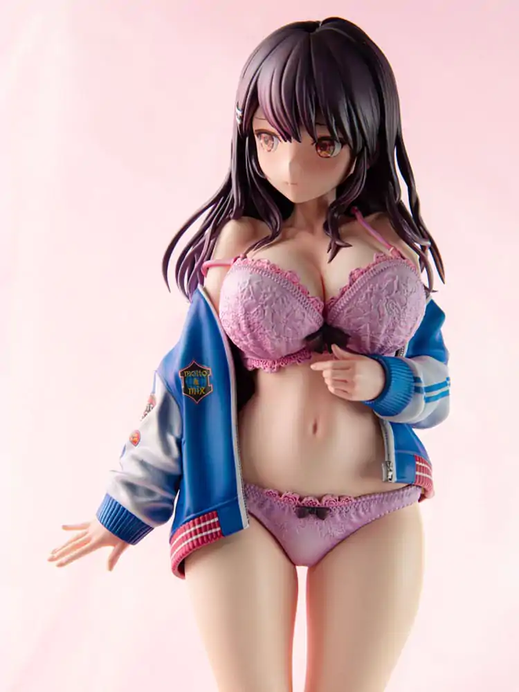 Original Character 1/6 Sukajan Jacket Kanojo wa Cool de Itai! Kyouka Kagura PVC szobor figura 27 cm termékfotó