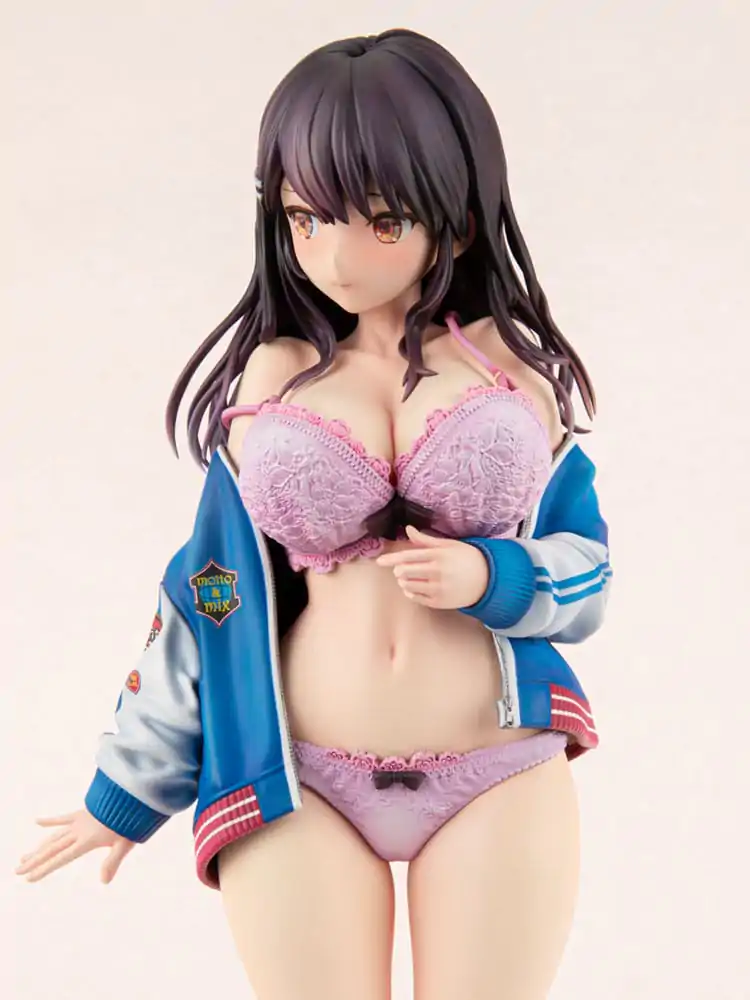 Original Character 1/6 Sukajan Jacket Kanojo wa Cool de Itai! Kyouka Kagura PVC szobor figura 27 cm termékfotó