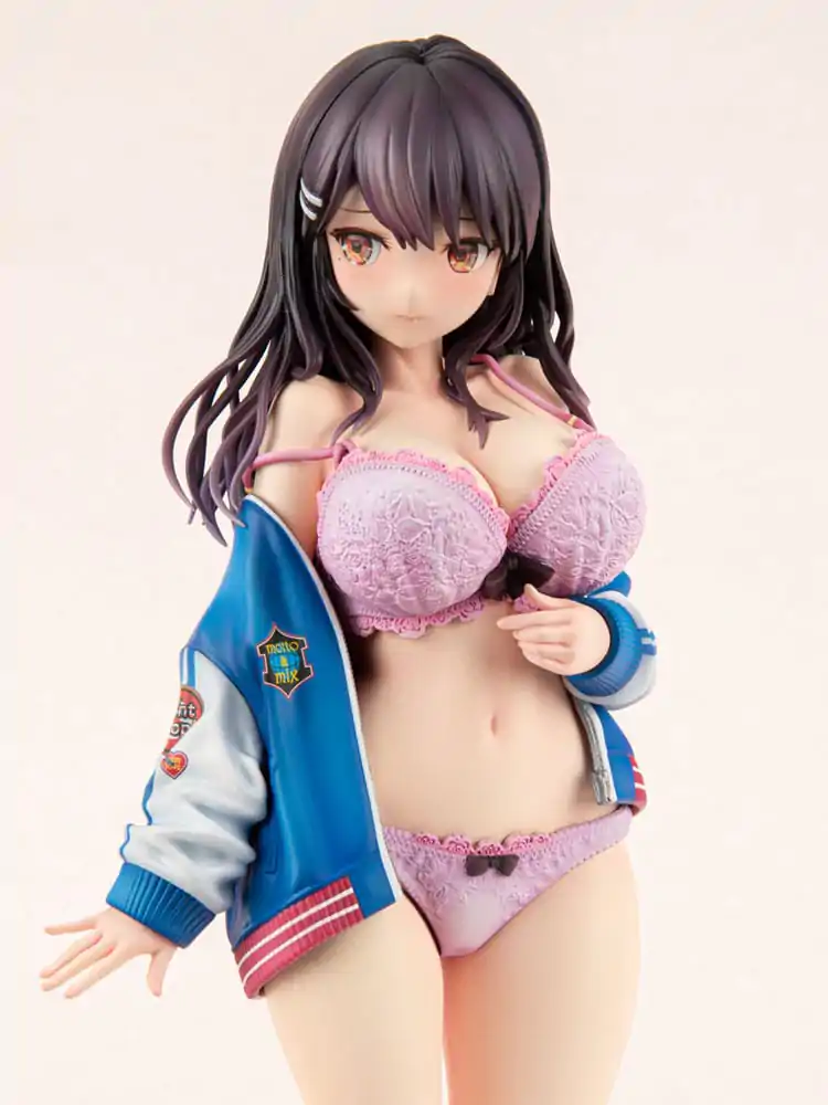 Original Character 1/6 Sukajan Jacket Kanojo wa Cool de Itai! Kyouka Kagura PVC szobor figura 27 cm termékfotó