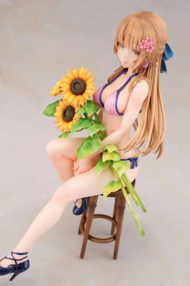 Original Character 1/6 Sunflower Girl Anyaose Kurumi PVC szobor figura 18 cm termékfotó